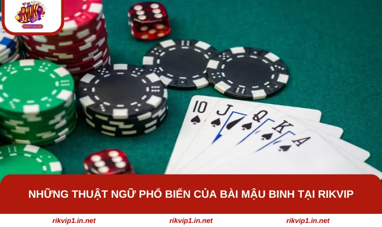 Những thuật ngữ phổ biến của bài Mậu Binh tại RIKVIP
